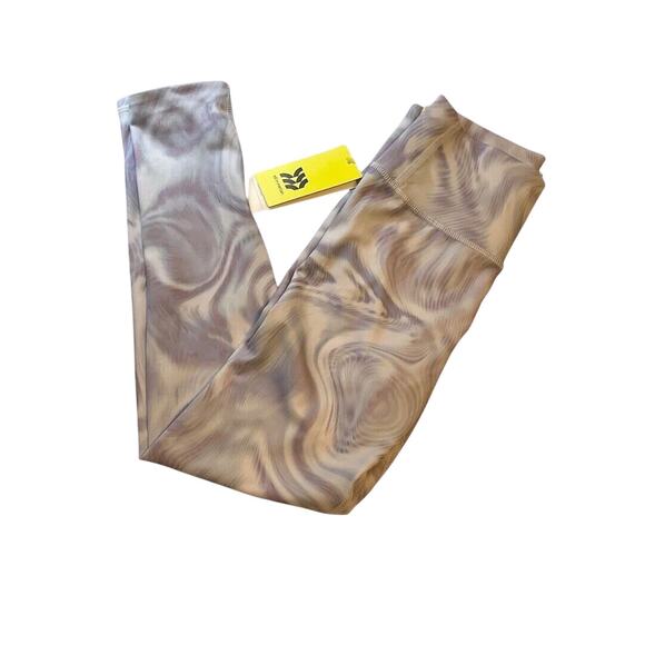 All in Motion PowerSoft Marble Swirl High Rise Leggings Women’s M (8)Gray Purple - Picture 7 of 8